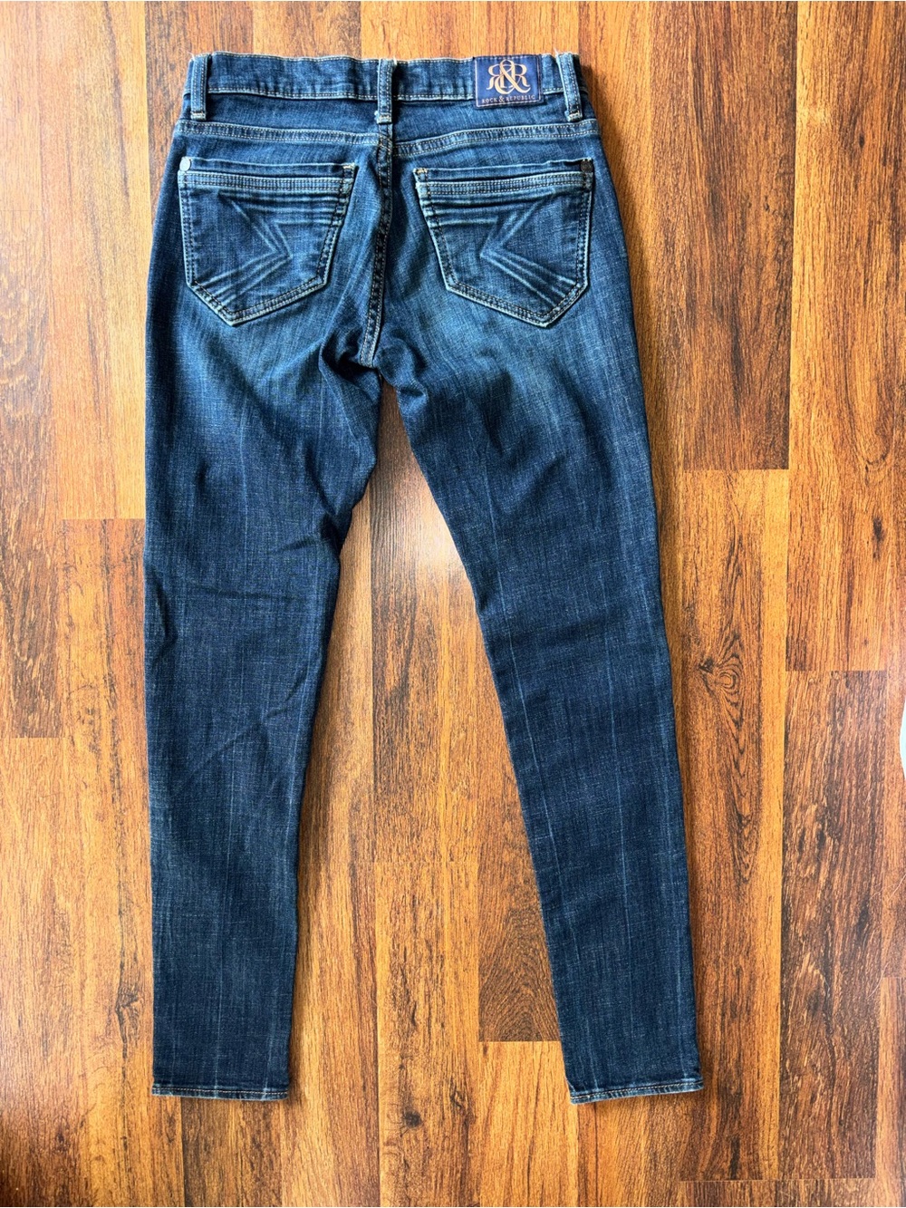 Rock & Republic Dark Blue Women's Skinny Jeans Size 0